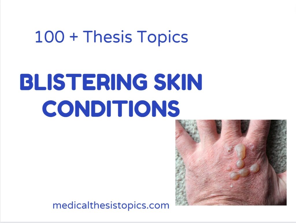 thesis topics dermatology