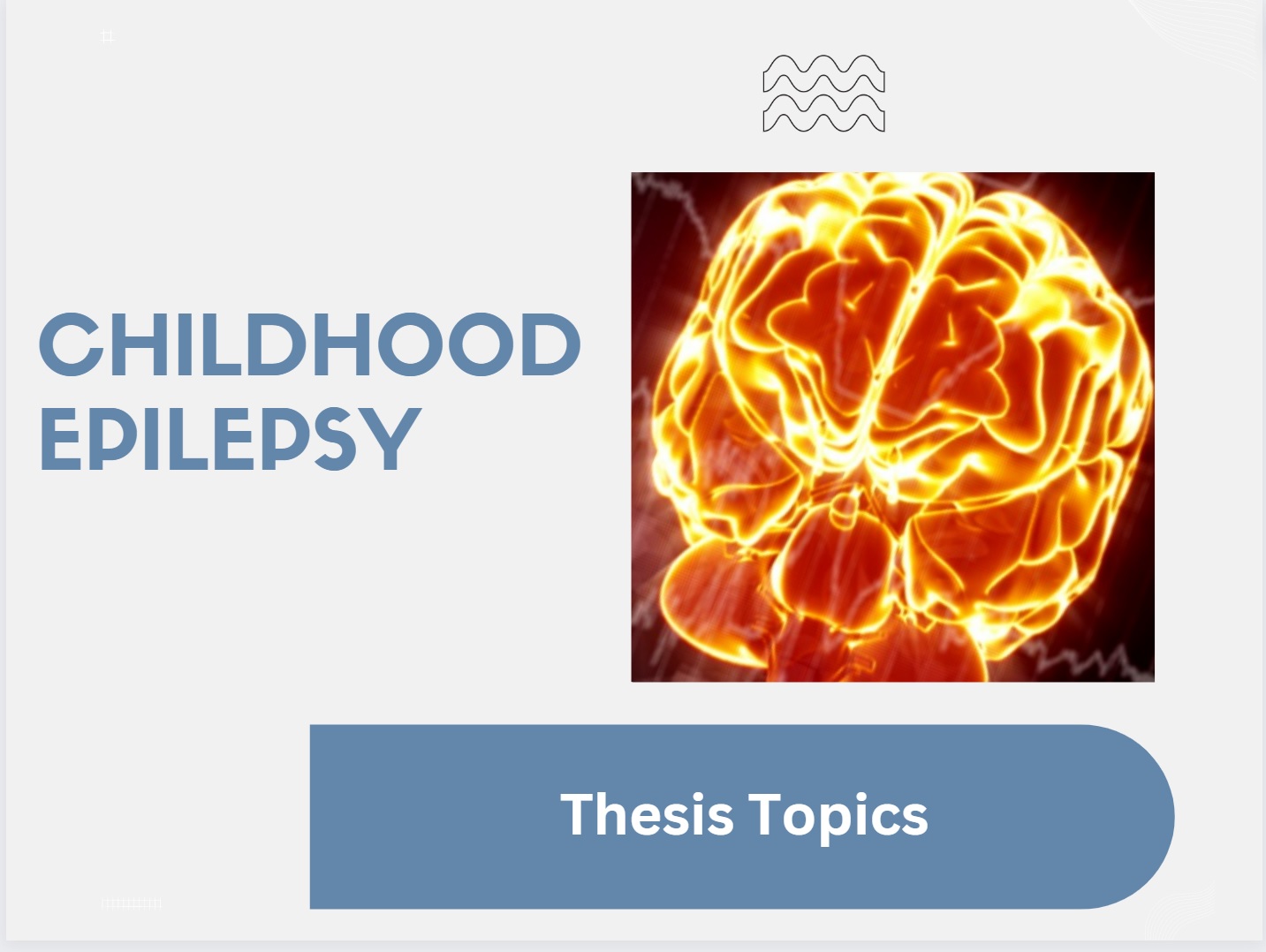 list of dissertation topics in pediatrics