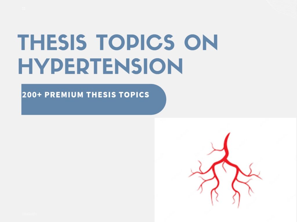hypertension thesis topics