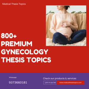 thesis topics in gynaecology