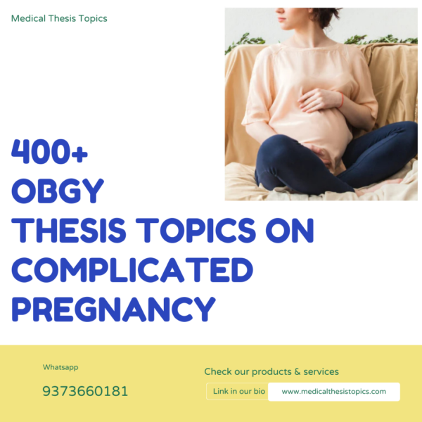 dissertation topics for obstetrics and gynaecology