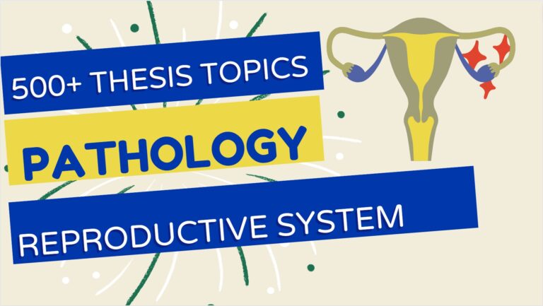 pathology thesis topics pdf