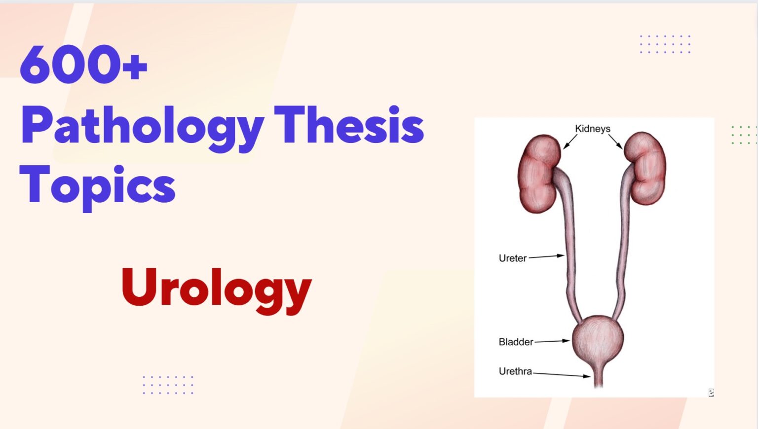 urology related thesis topics