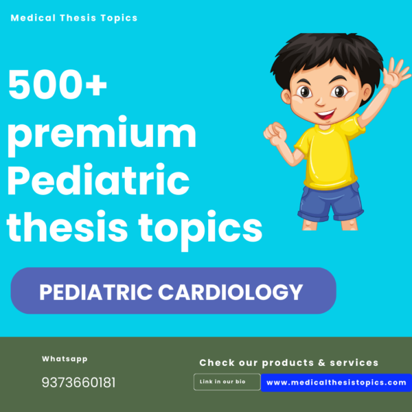 dissertation thesis in pediatrics