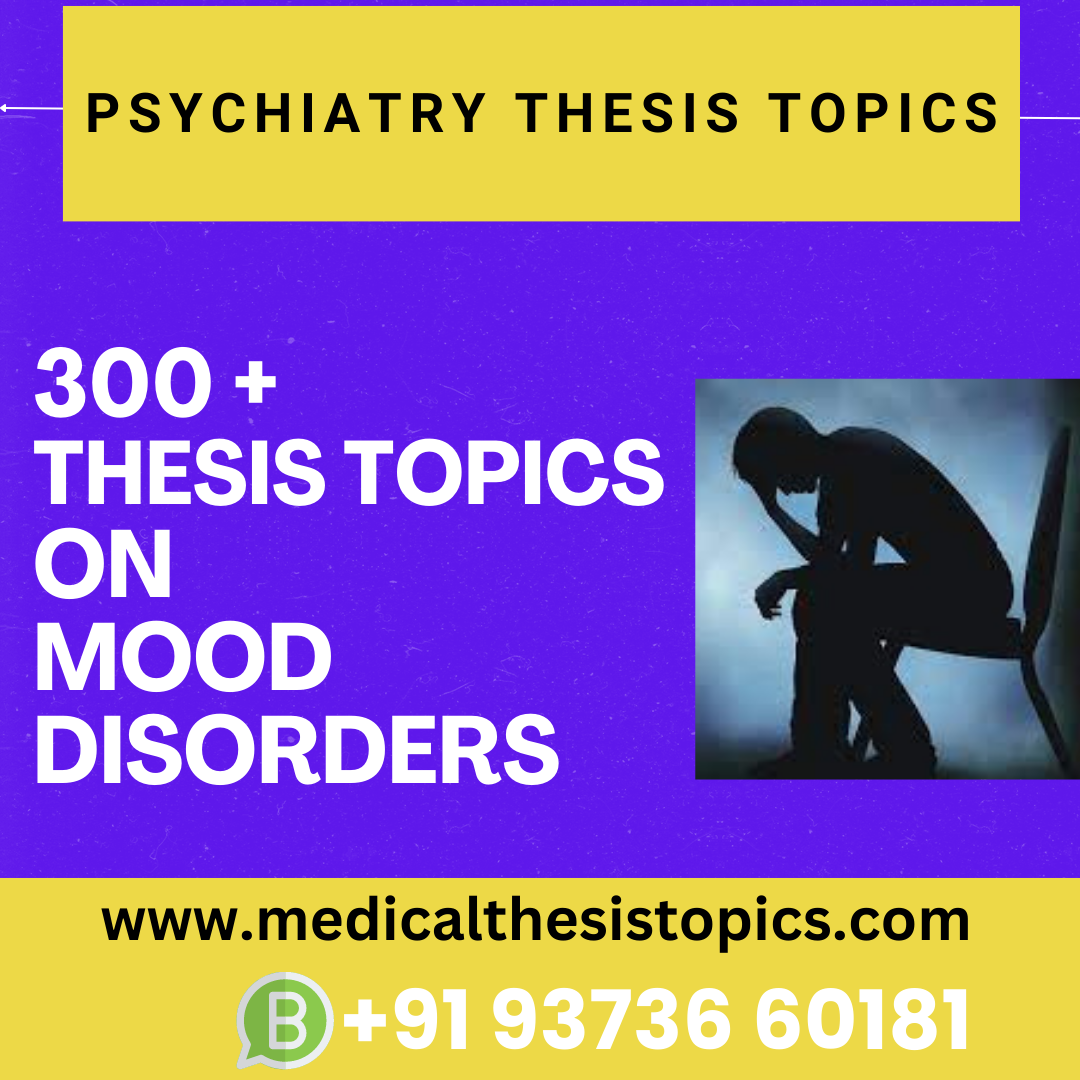 mental disorder thesis topics