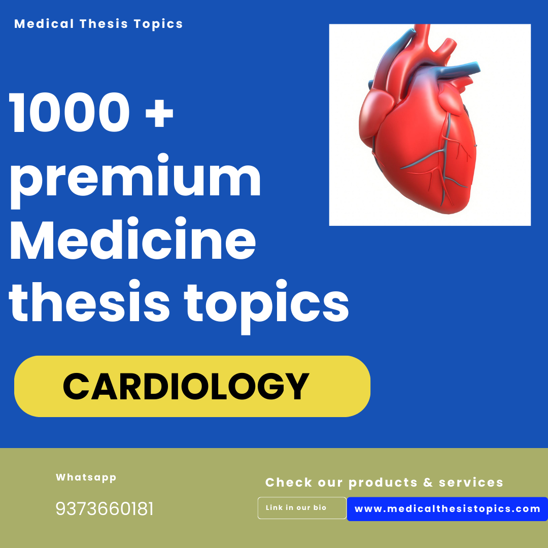 pubmed thesis topics in cardiology