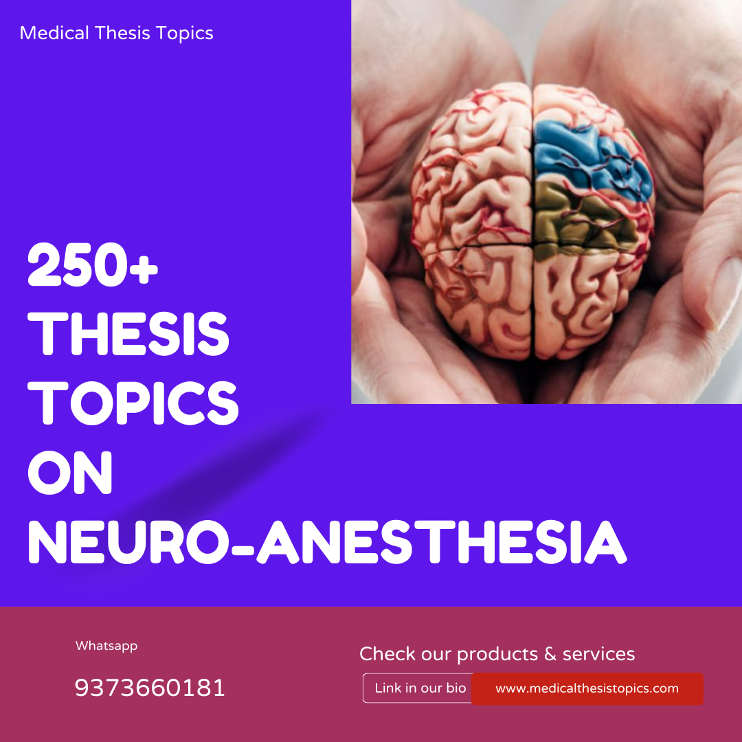 phd thesis topics in neurosurgery