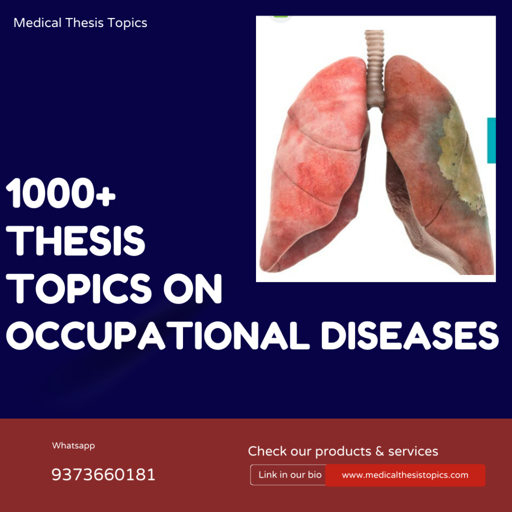 thesis topics on occupational diseases