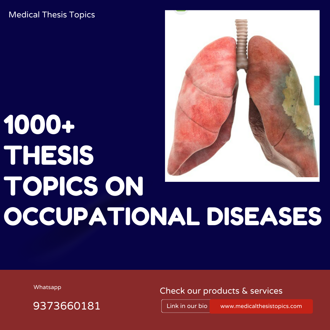 occupational health thesis topics