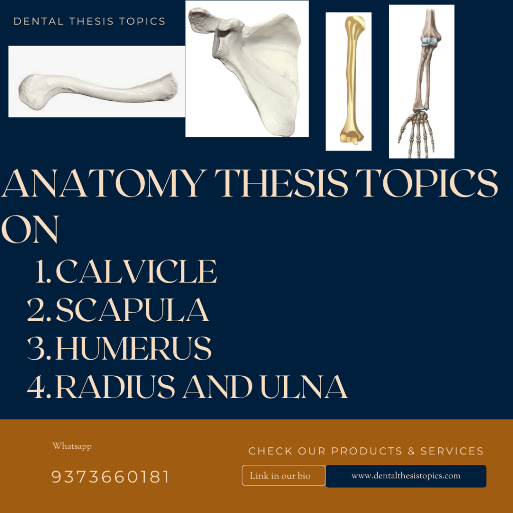 upper limb bones thesis topics