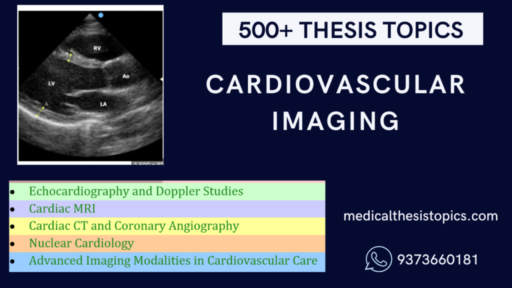 cardiovascular imaging thesis topics