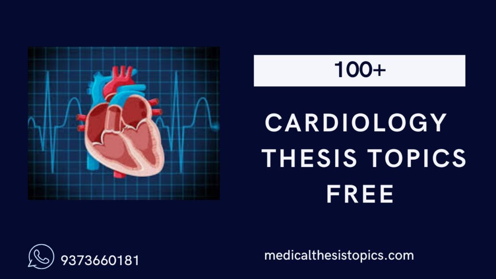 cardiology thesis topics