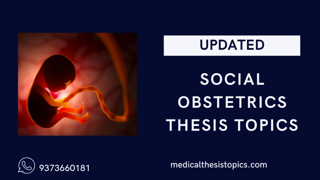 social obstetrics thesis topics