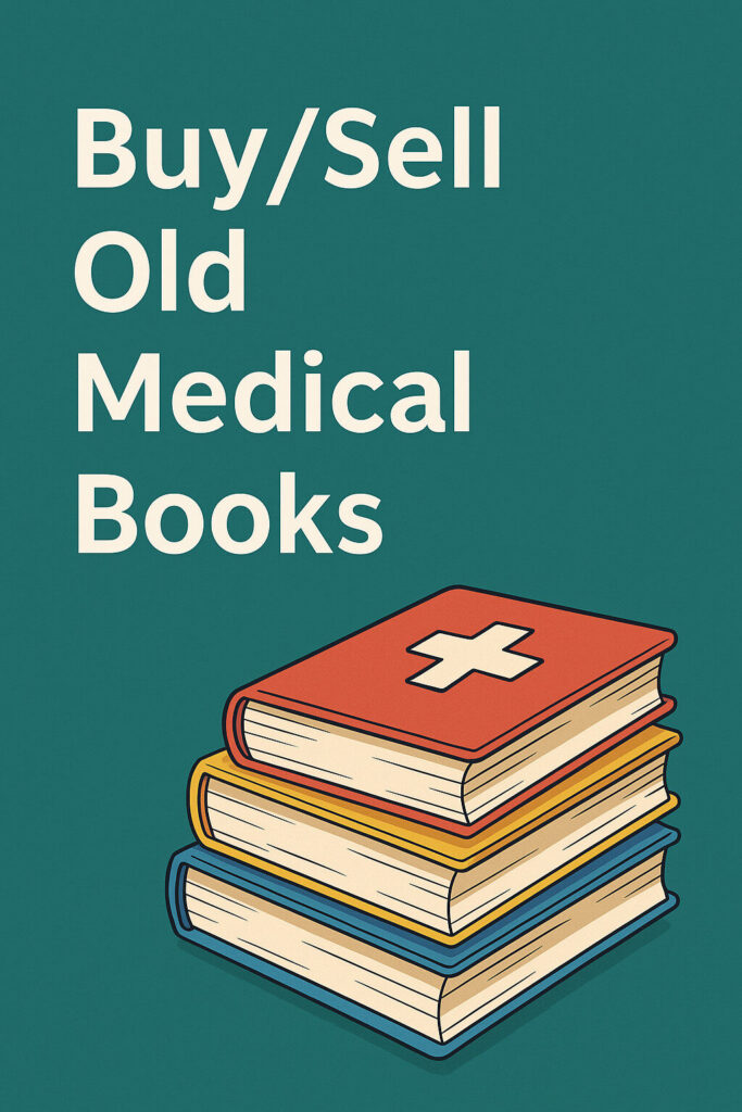 buy old medical books